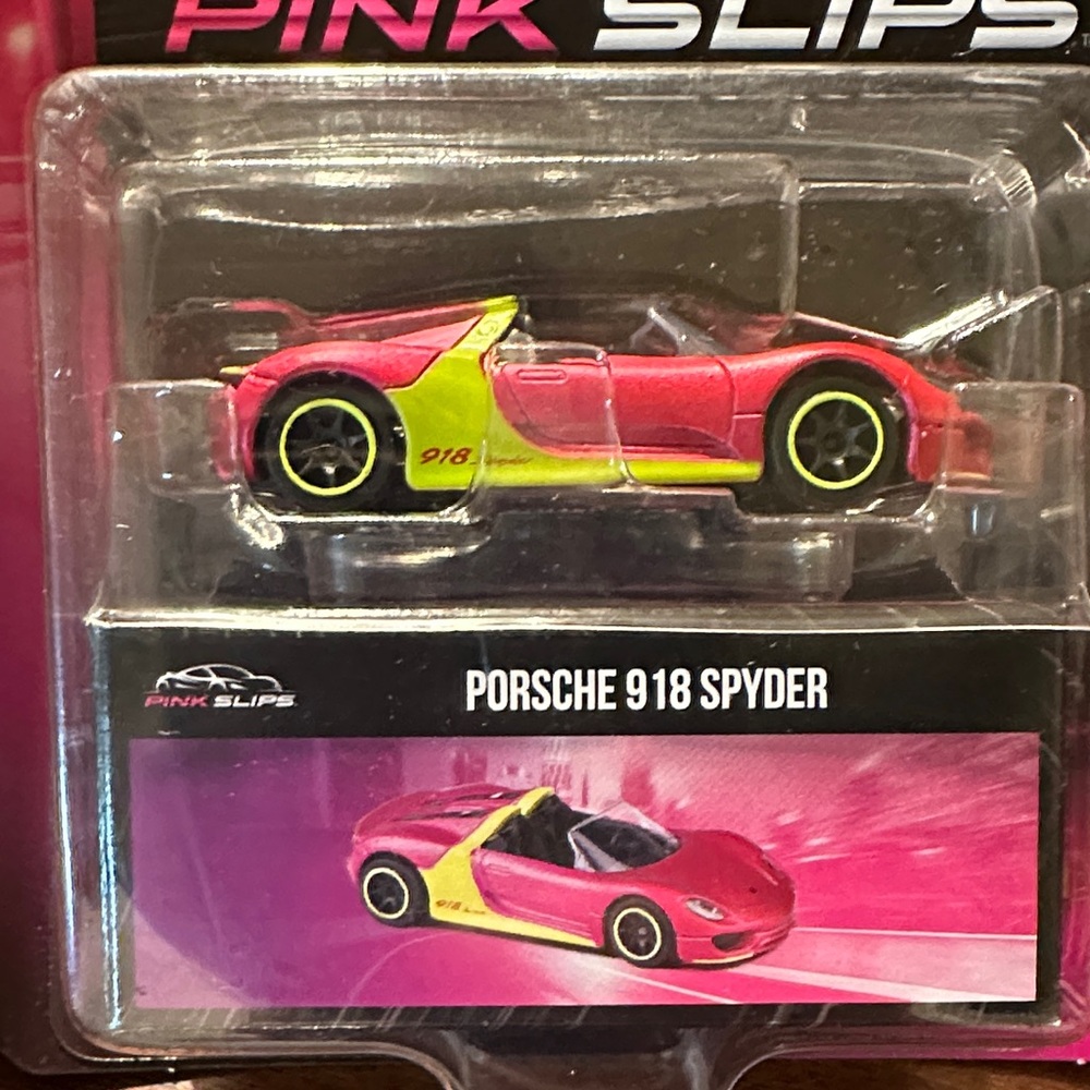 Porsche 918 Spyder Toy Car - Red and Yellow - Picture 2 of 3